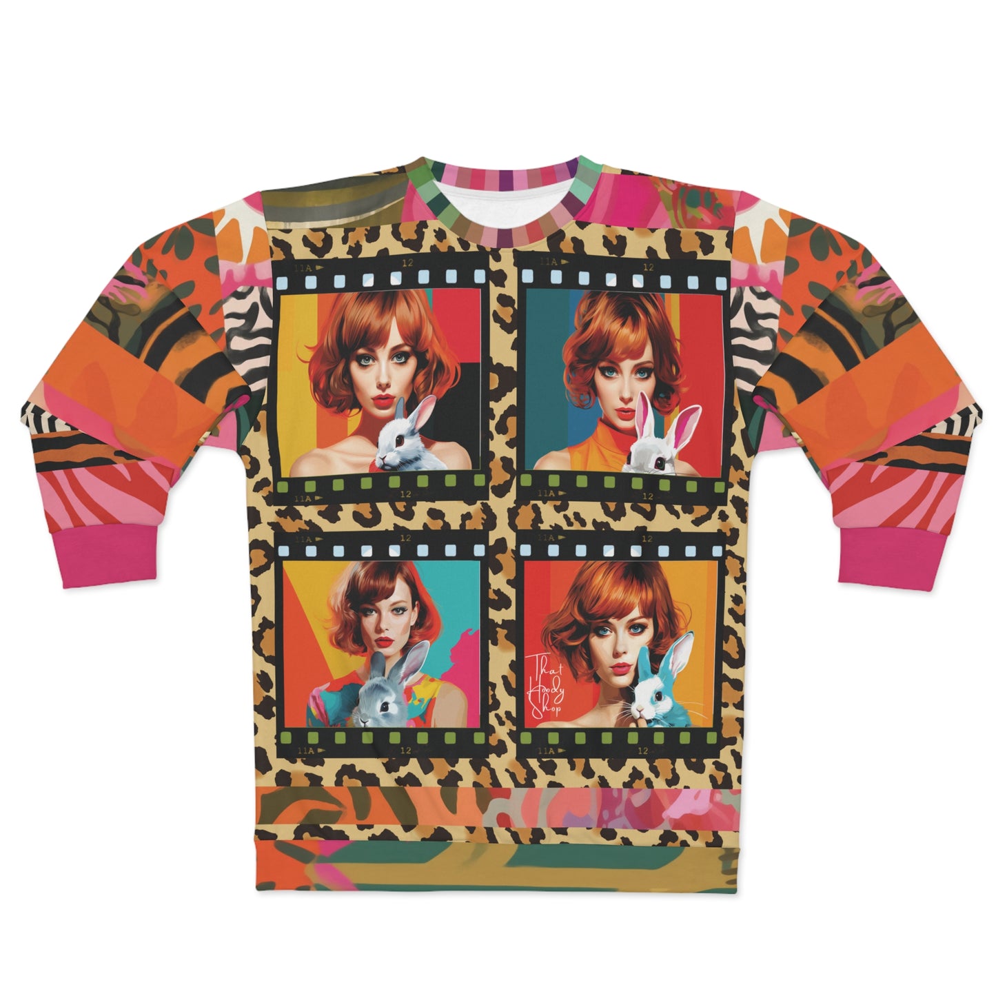 A Little Coquettish Fiend Filmstrip Unisex Sweatshirt