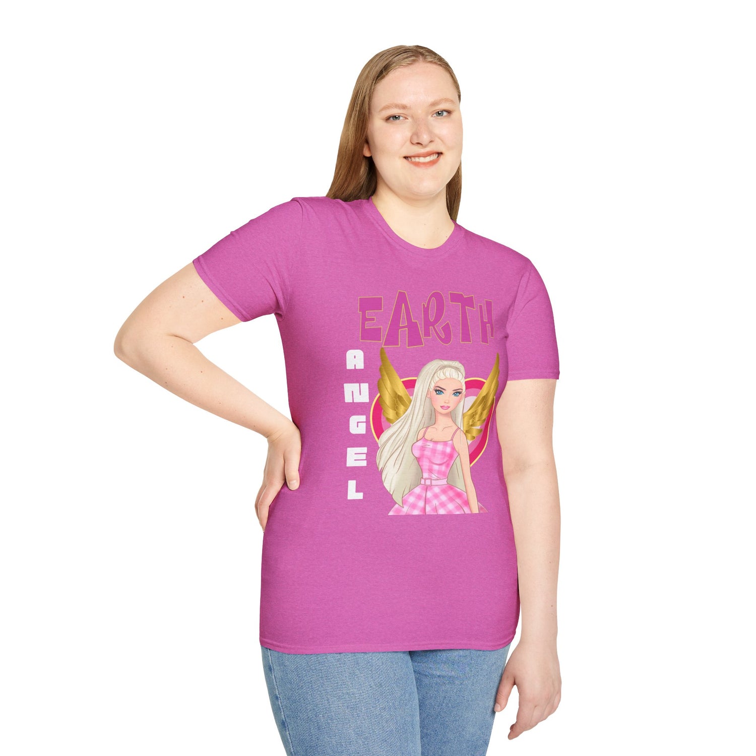 Earth Angel Blond Edition Unisex Softstyle T-Shirt