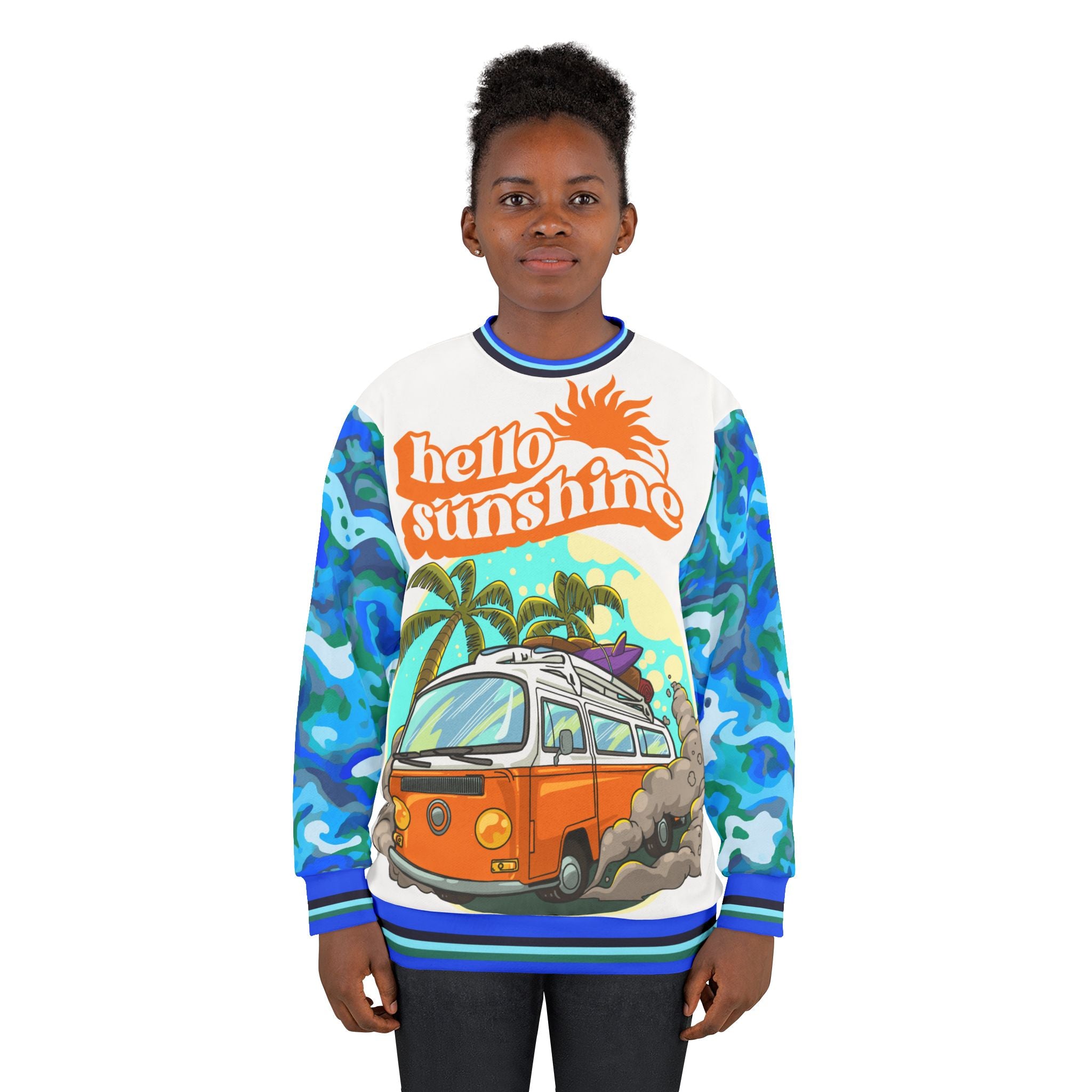 Hello Sunshine Beach and Sun Life Unisex Sweatshirt