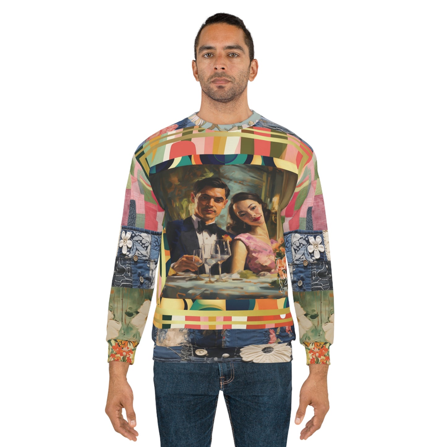 Singapore High Society Series - Couple 3 Unisex Sweatshirt