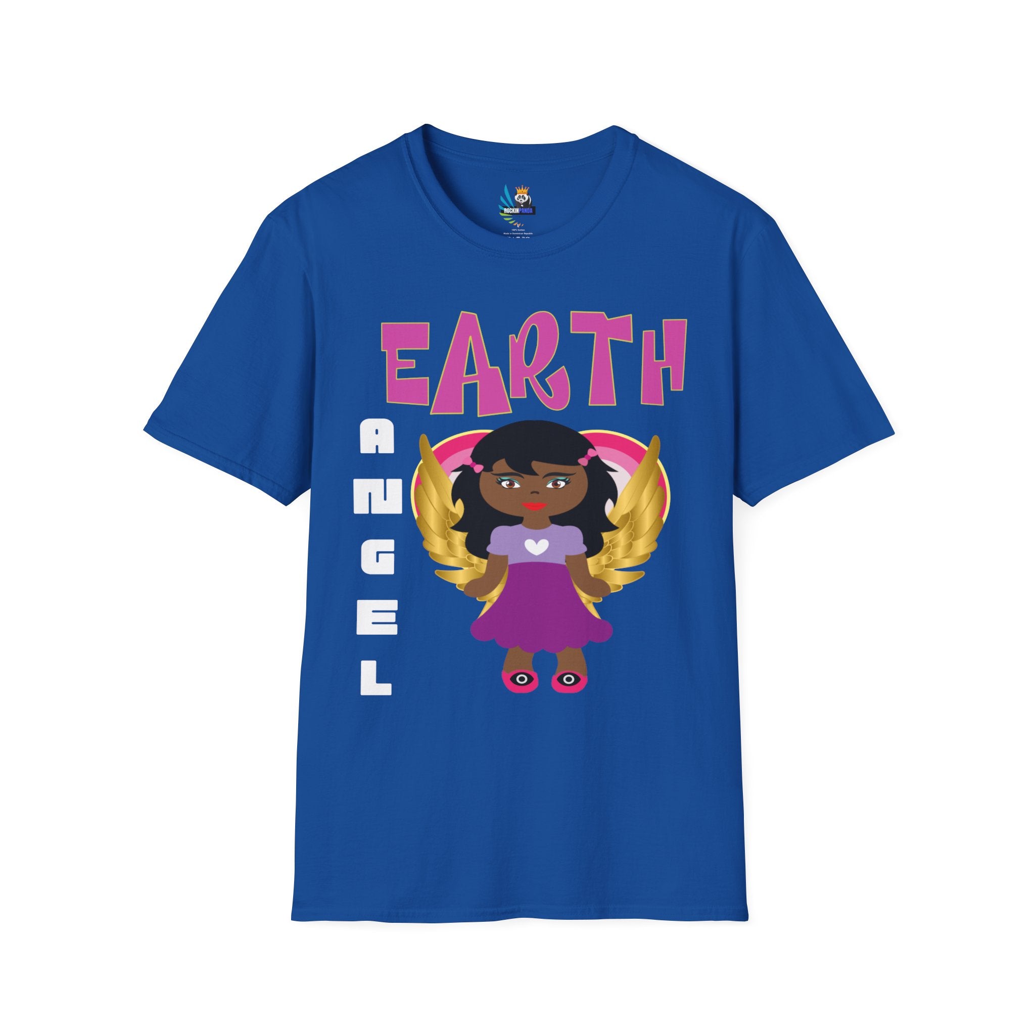 Earth Angel Black Girl Magic Unisex Softstyle T-Shirt