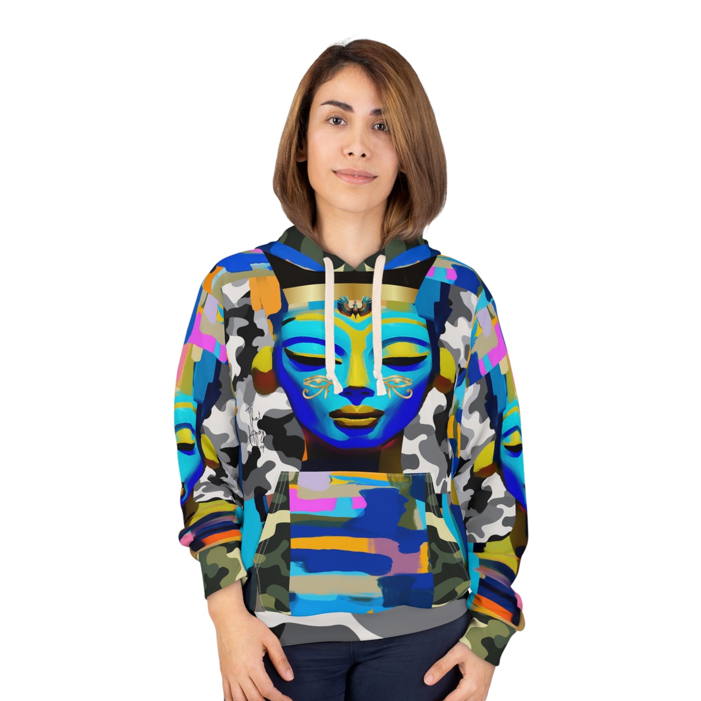 King Tut Revue Pastel Colorblock Unisex Hoodie
