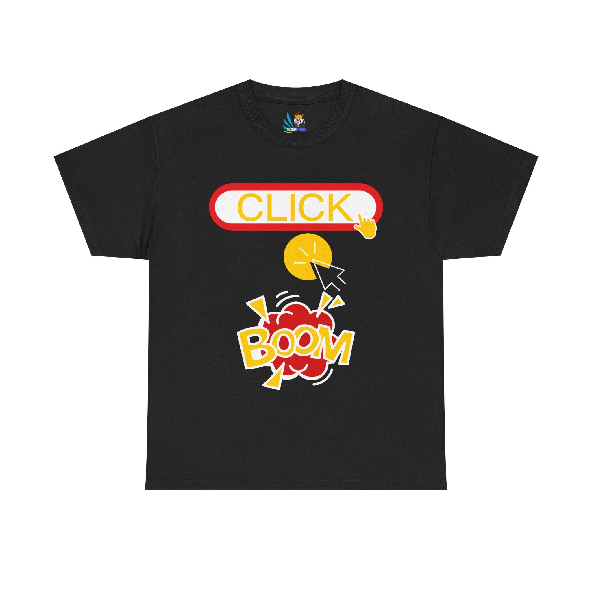 Click Click Boom Heavyweight Unisex Tee