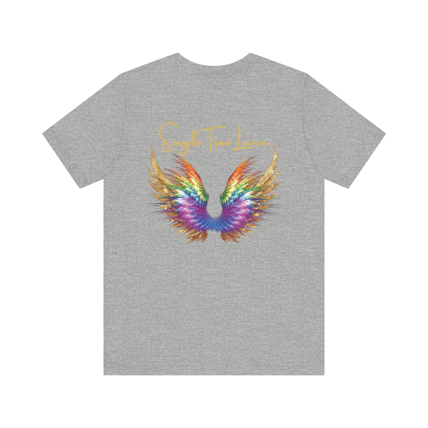 I am Love Angel Wings Short Sleeve Tee
