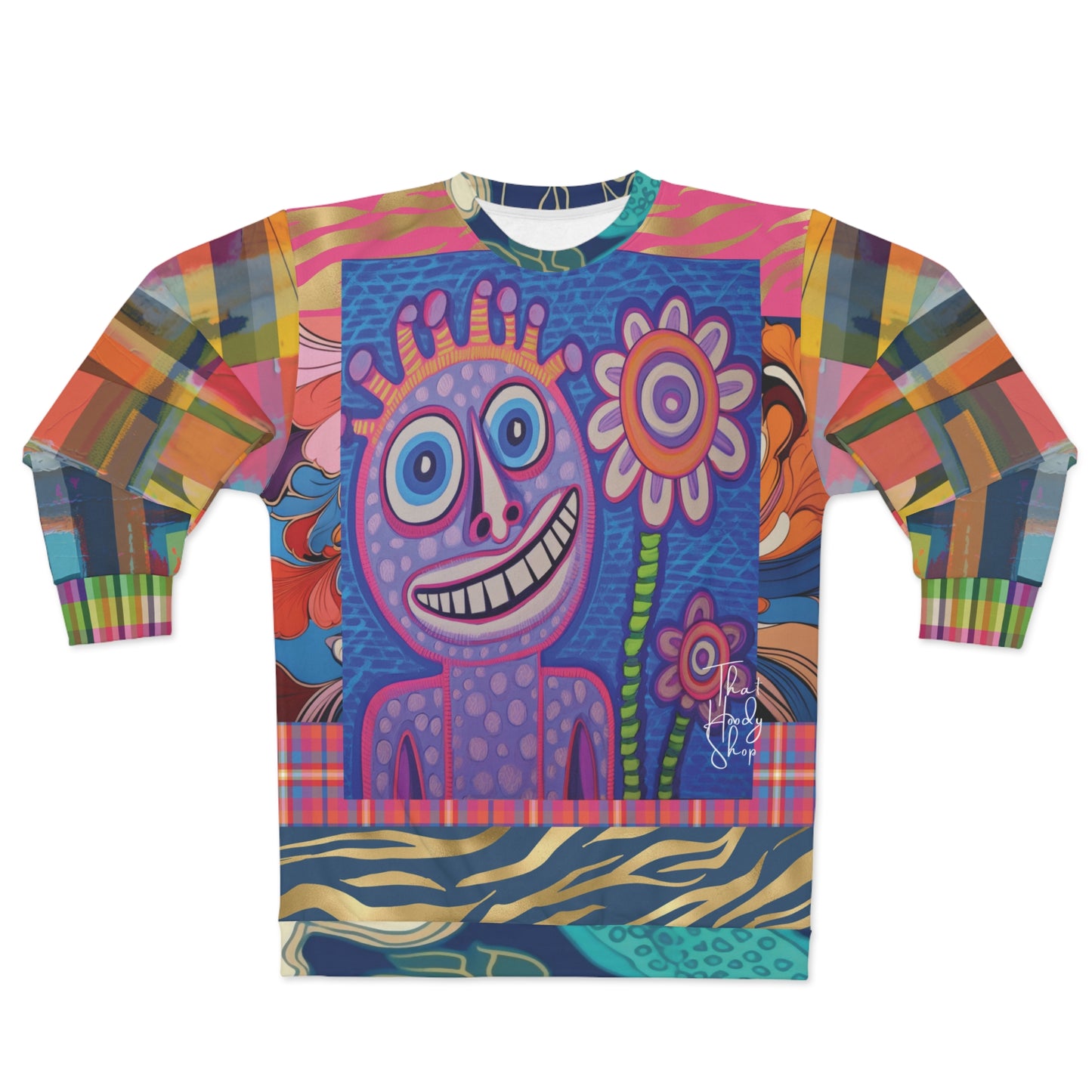 Sunny Day Flowers Unisex Sweatshirt