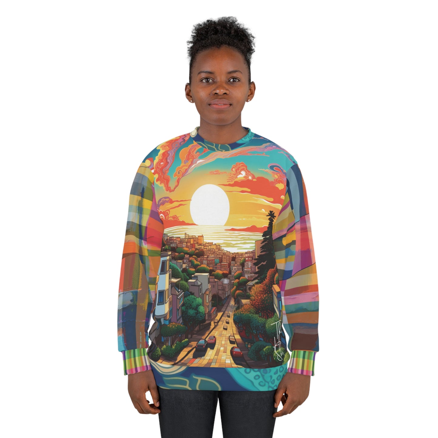 San Francisco Bay - I Love You California Unisex Sweatshirt
