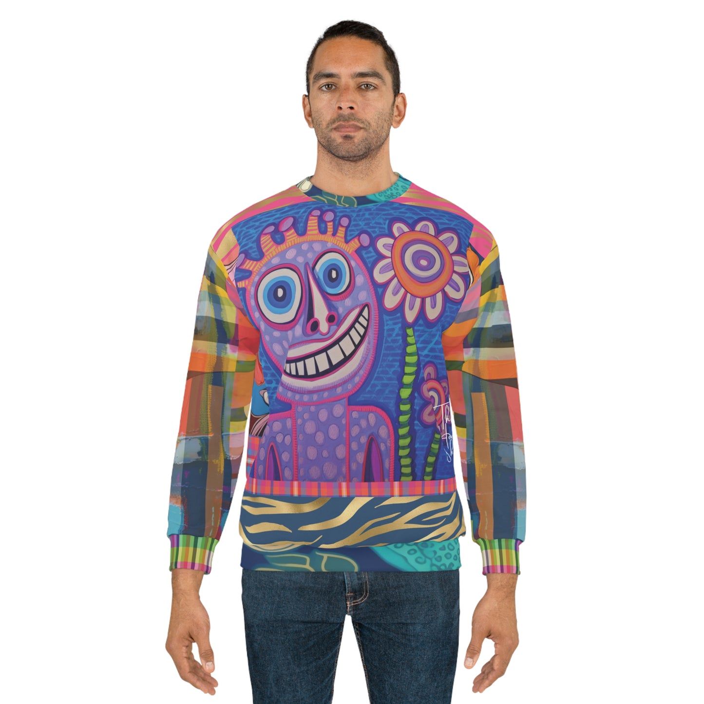 Sunny Day Flowers Unisex Sweatshirt