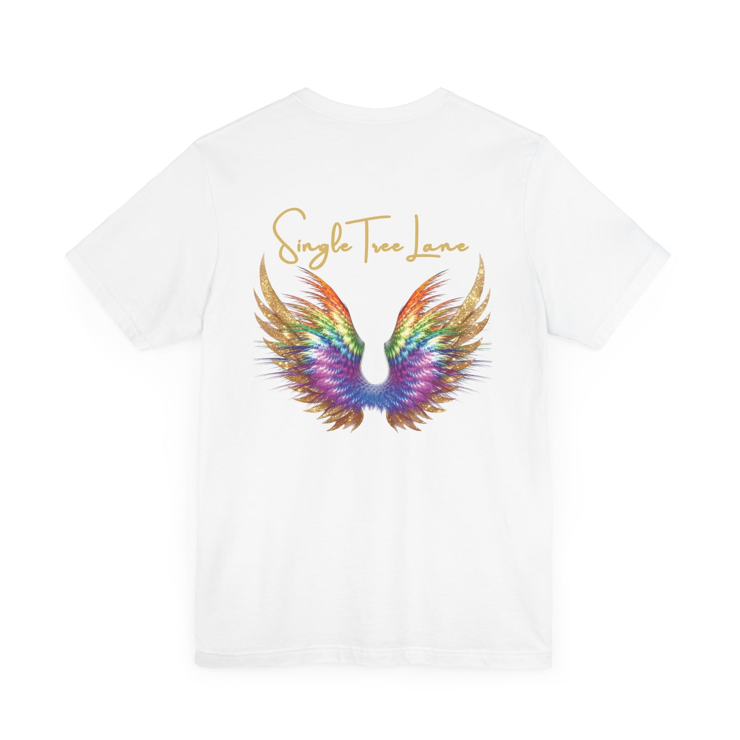 I am Love Angel Wings Short Sleeve Tee