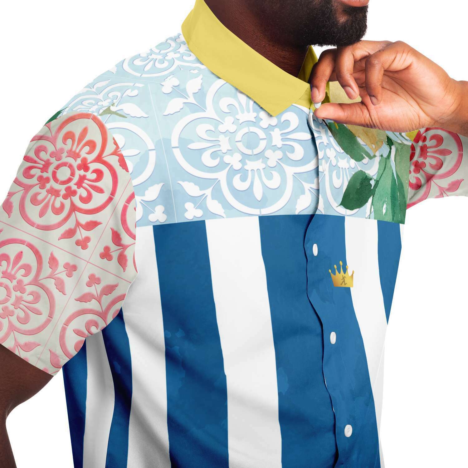 Lemony-Fresh S/S Button Down Shirt