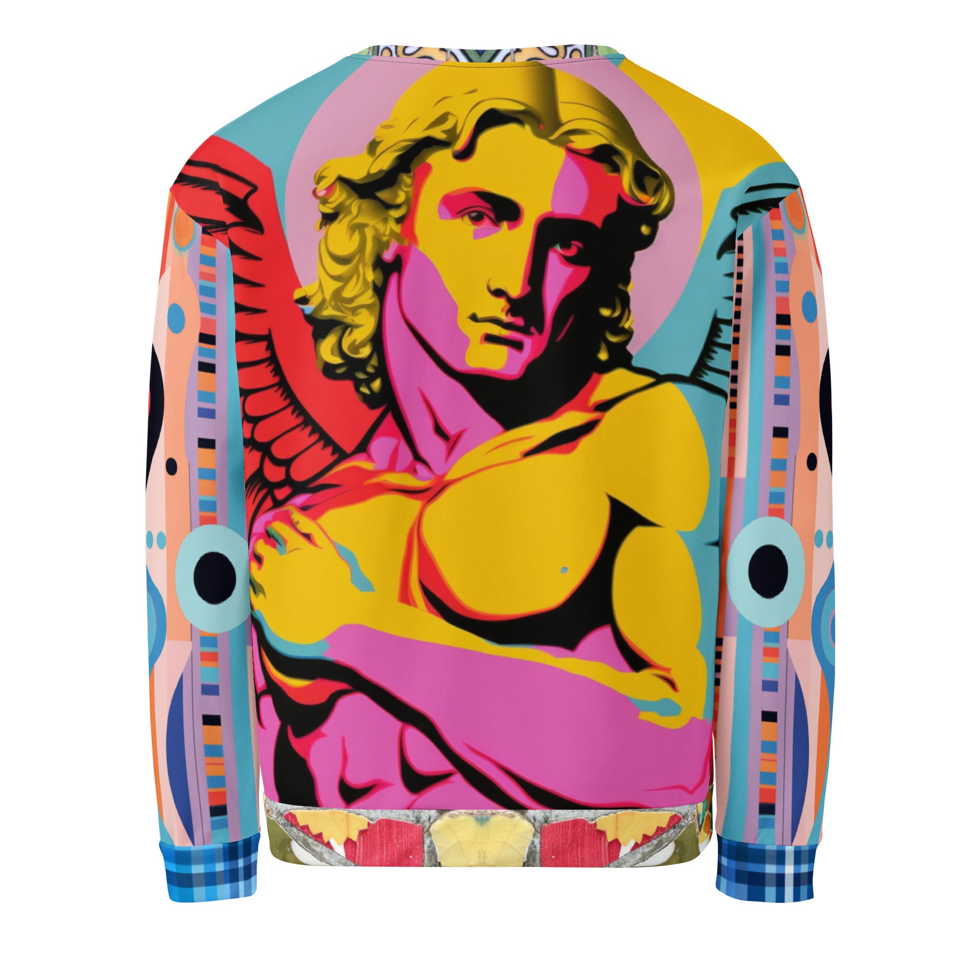 Archangel Michael Flipside Eco-Poly Summer Weight Unisex Sweatshirt