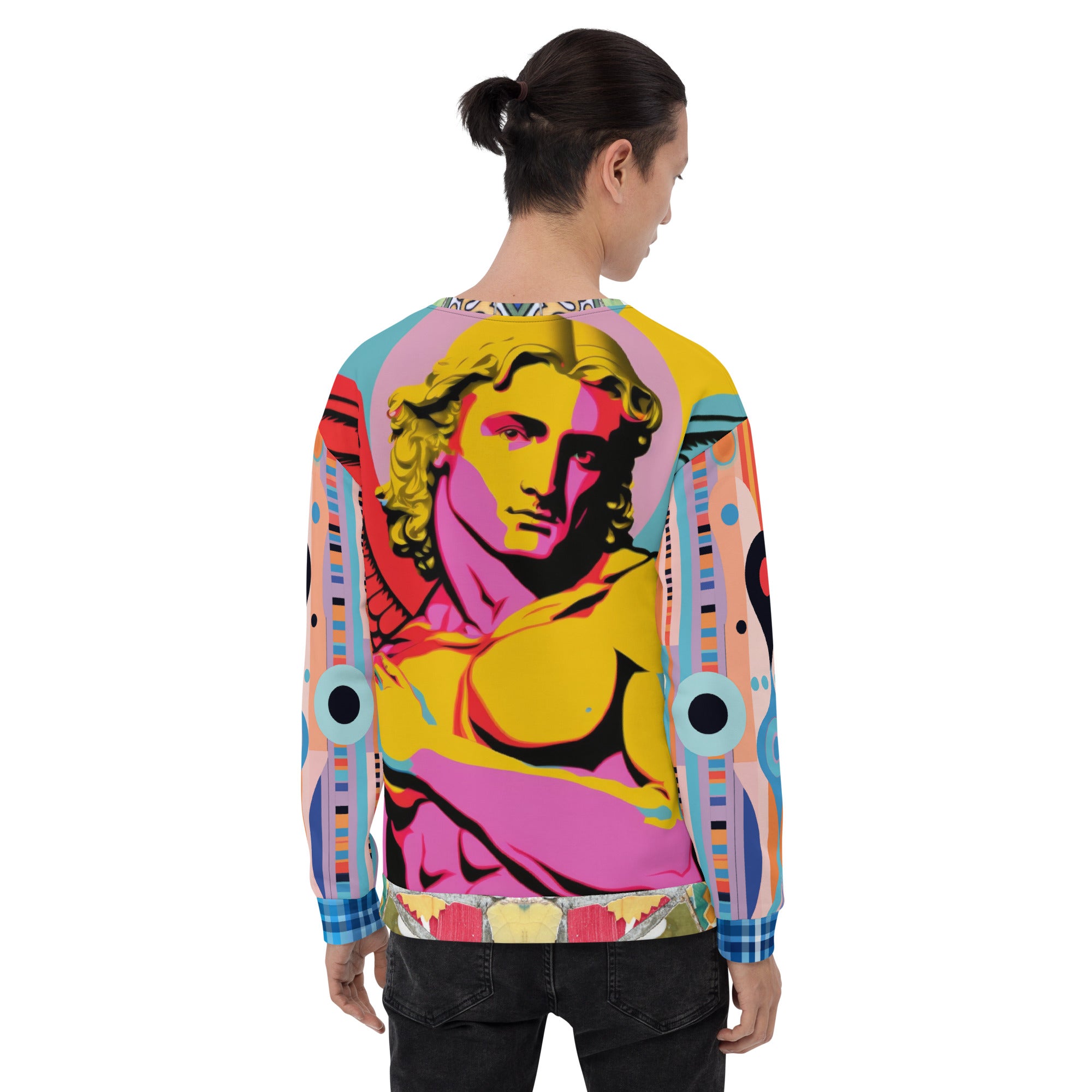 Archangel Michael Flipside Eco-Poly Summer Weight Unisex Sweatshirt