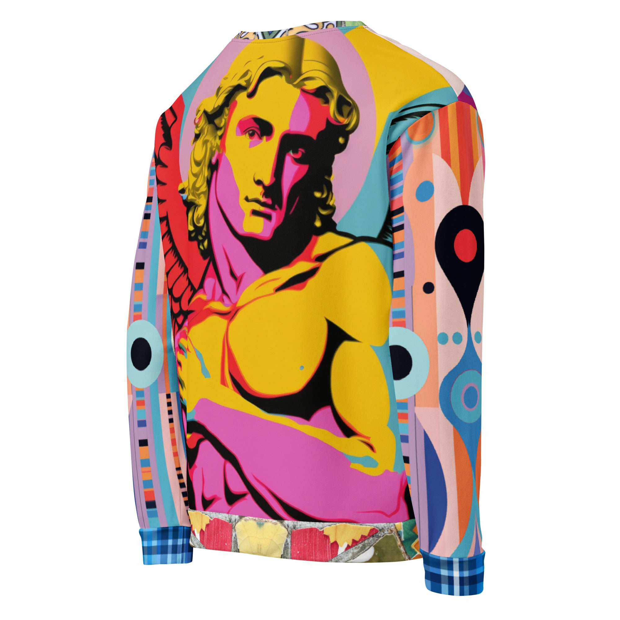 Archangel Michael Flipside Eco-Poly Summer Weight Unisex Sweatshirt
