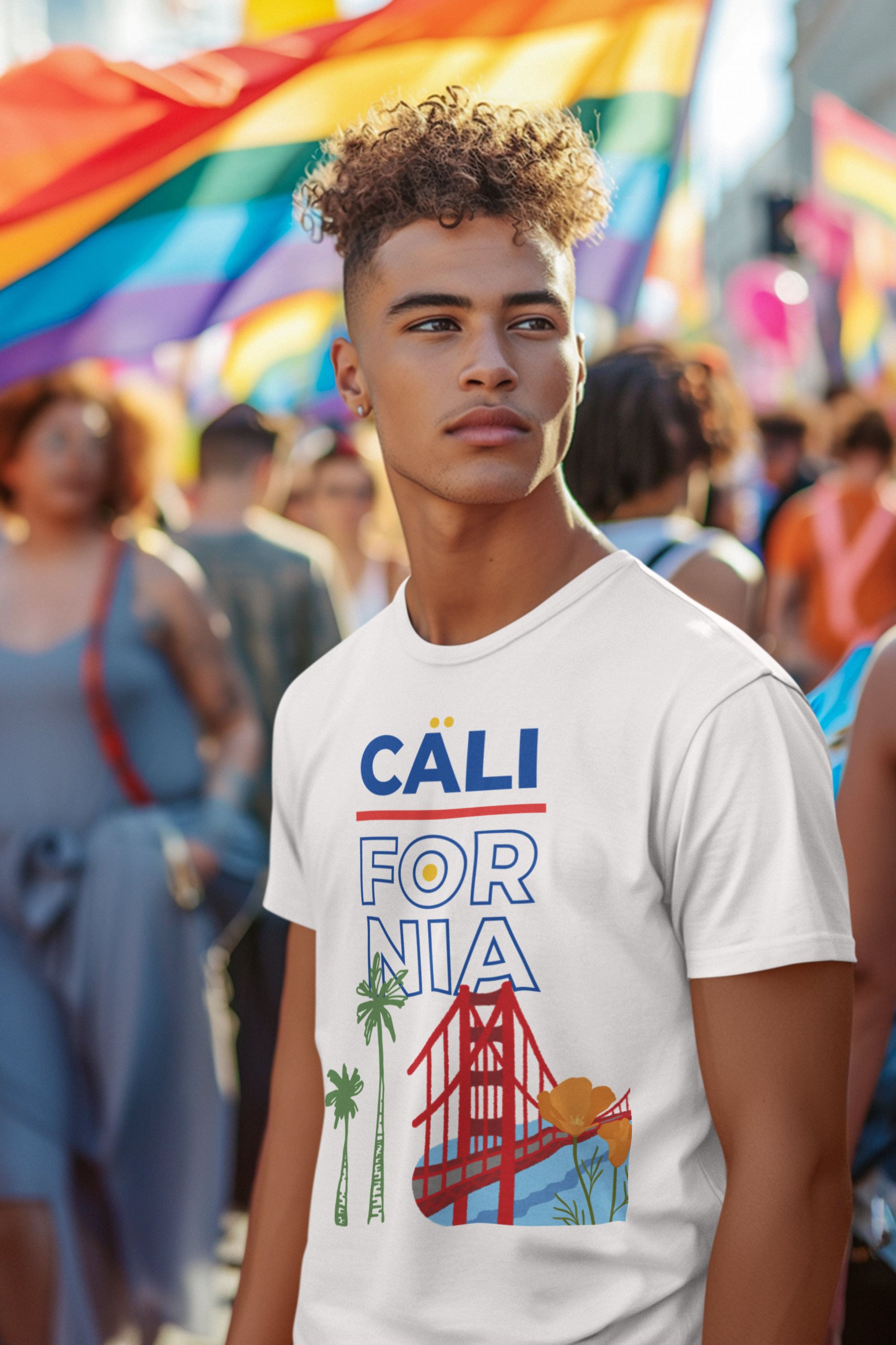California Bay Area Unisex Short Sleeve Tee