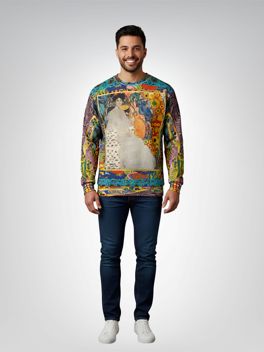 Call Me Fritza Art Deco Print Unisex Sweatshirt (Gold Label)