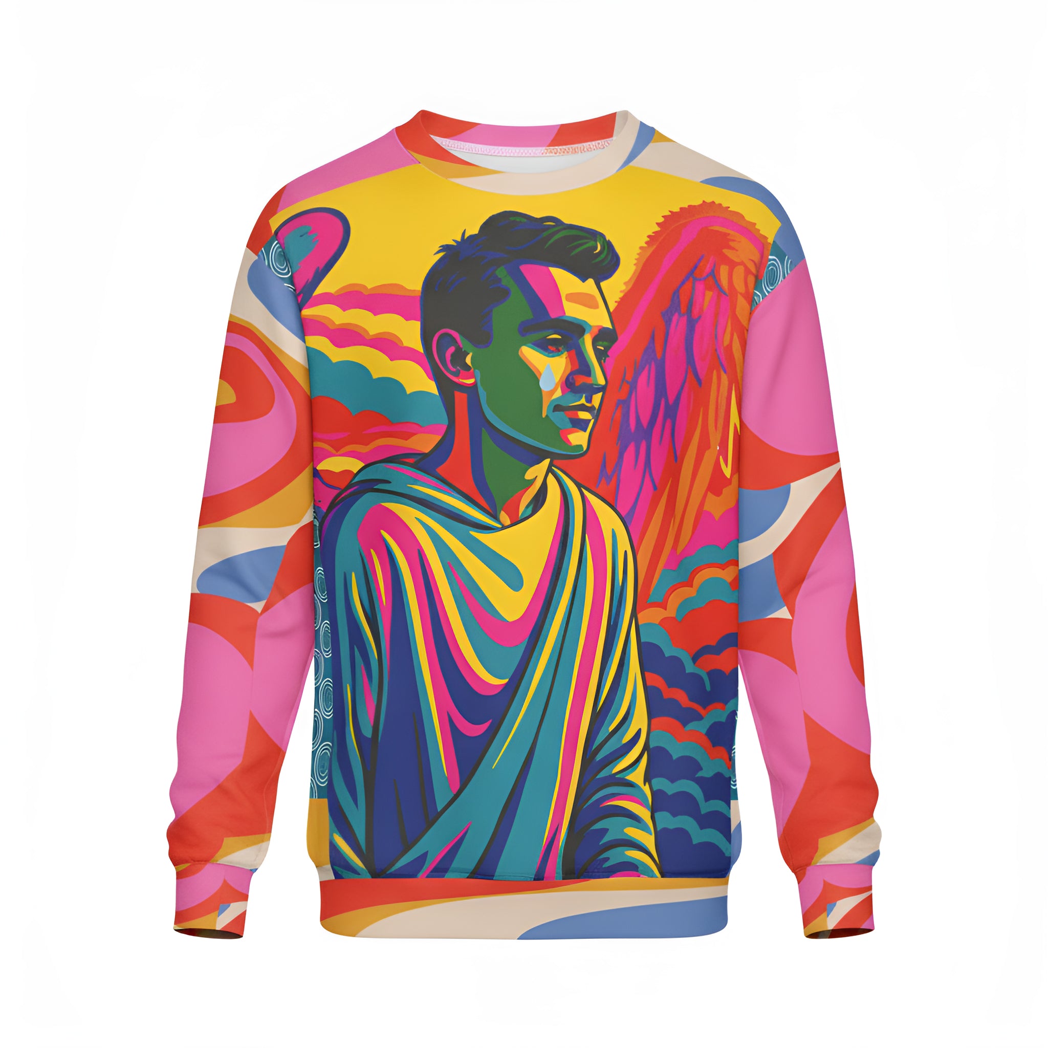 Tears of an Angel in Vibrant Technicolor Unisex Sweatshirt (Gold Label)