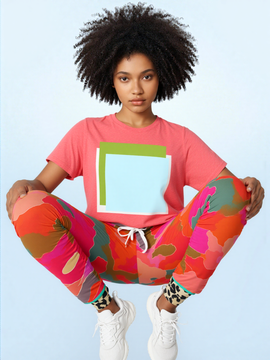 Scottsdale Orange Camo Eco-Poly Unisex Joggers