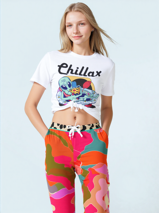 Scottsdale Orange Camo Eco-Poly Unisex Joggers