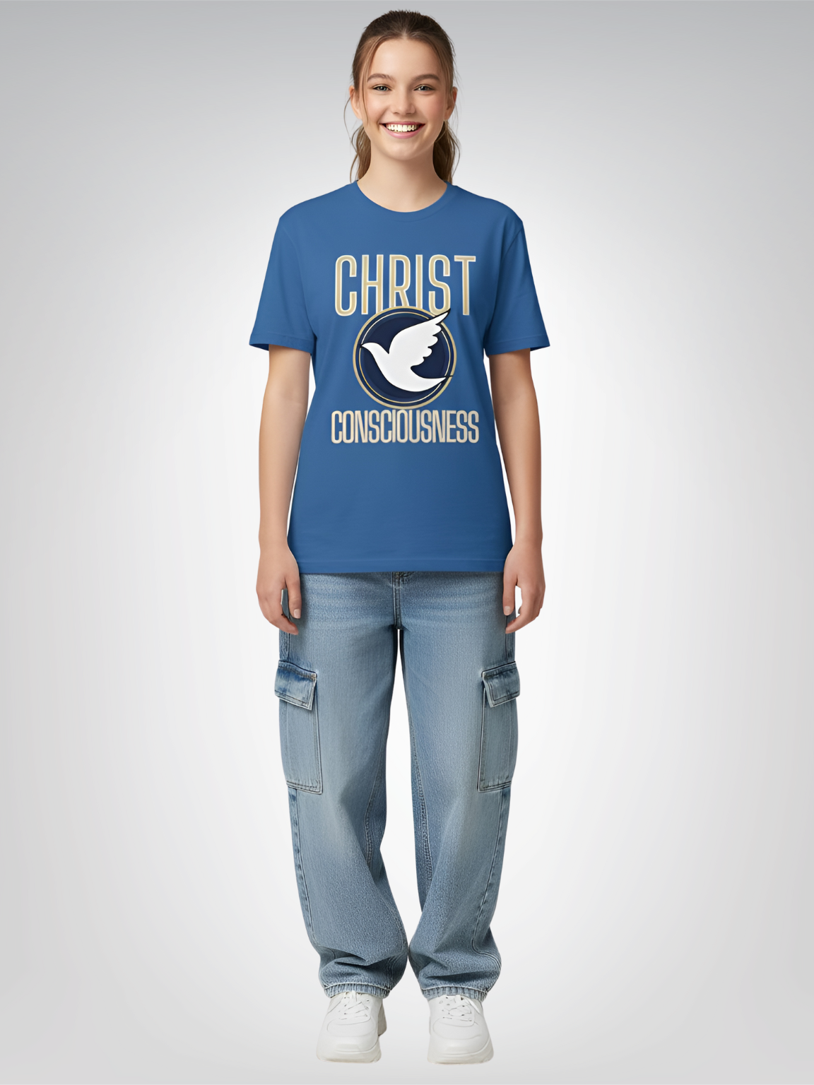 Christ Consciousness Faith-Based Short Sleeve Tee