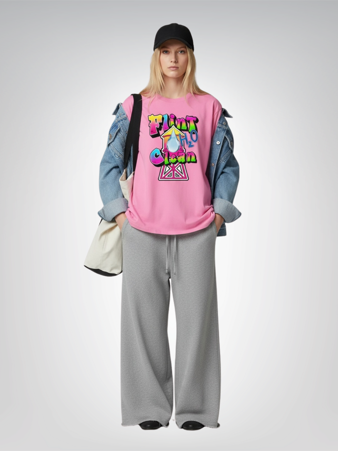 Clean Water for Flint Heavyweight Unisex Tee