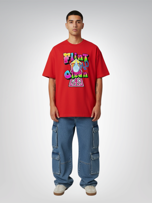 Clean Water for Flint Heavyweight Unisex Tee