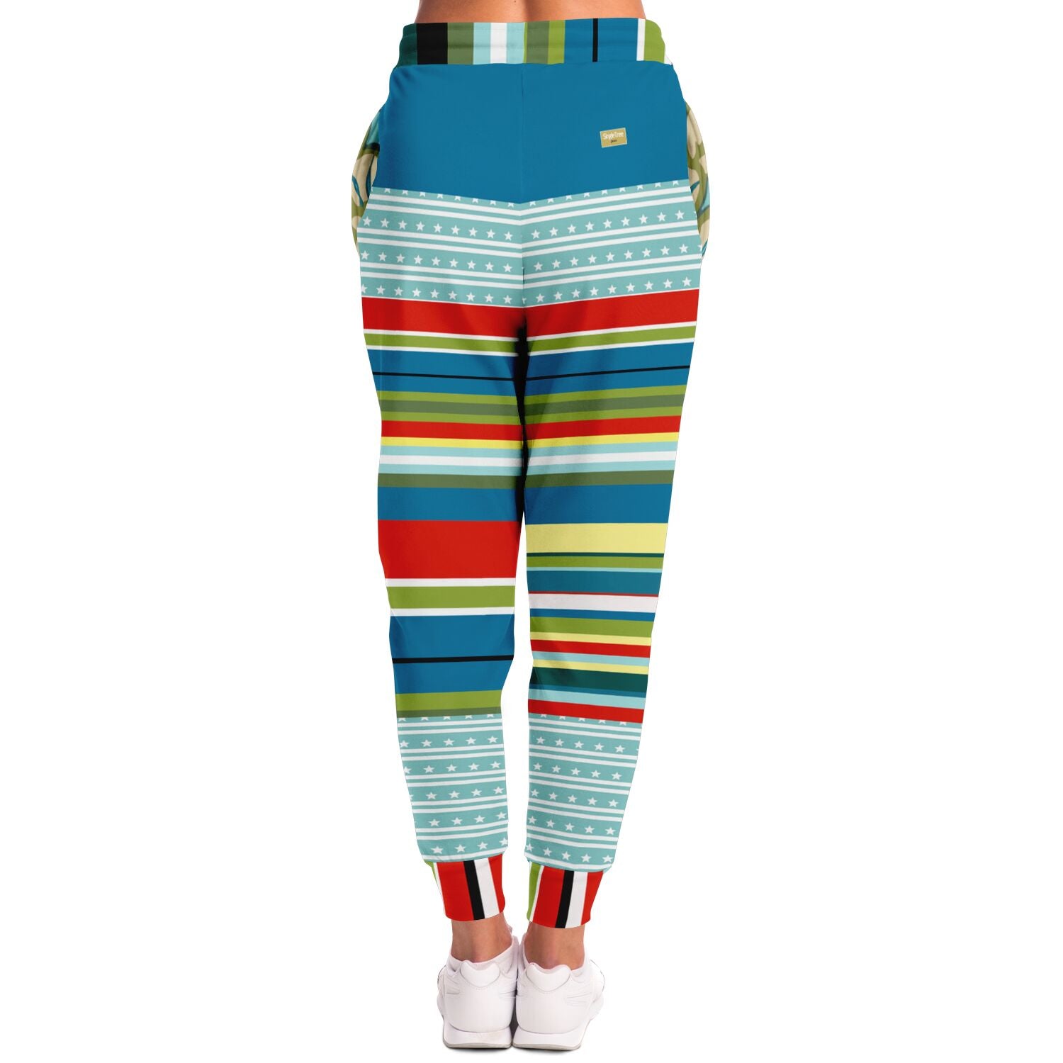 Everglades Rainbow Stripe Eco-Poly Joggers