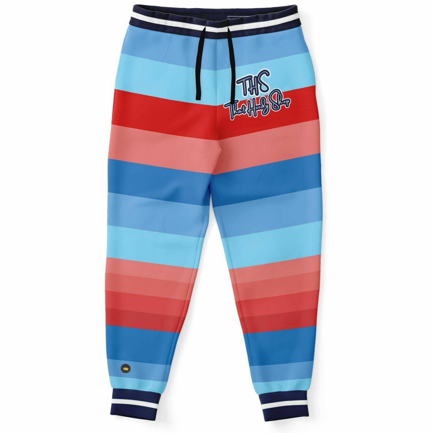 Sunset Strip Rainbow Eco Poly Joggers Shop SingleTree Lane