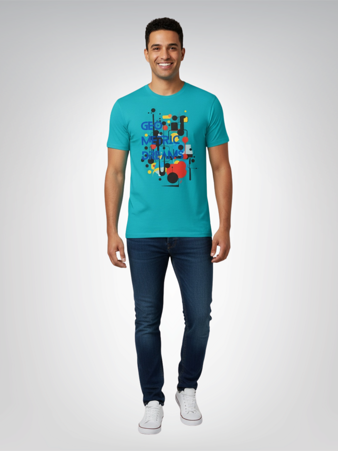 Geometric Dreams - Museum Collection - Heavyweight Unisex Tee