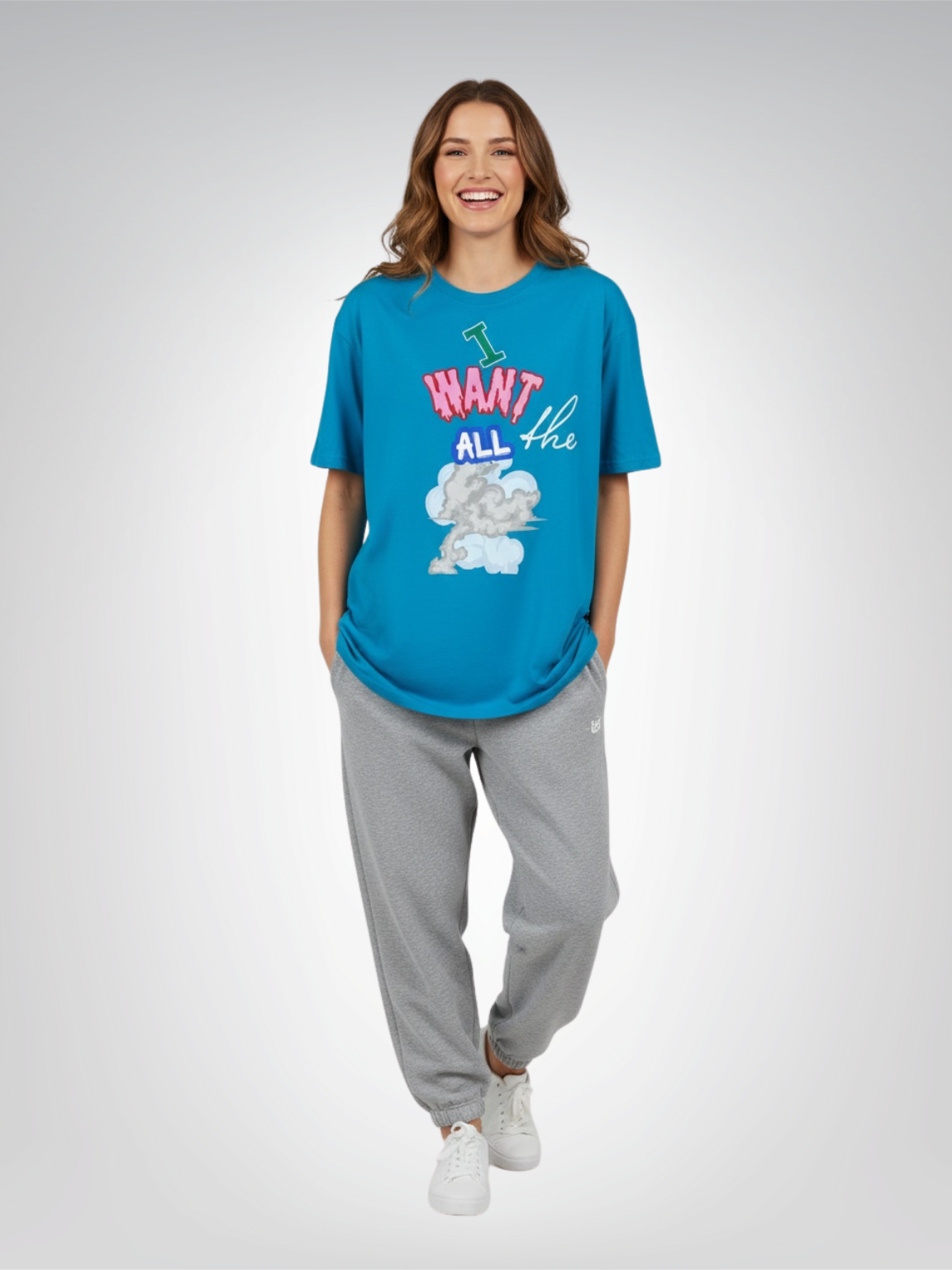 I Want All the Smoke Heavyweight Unisex Tee