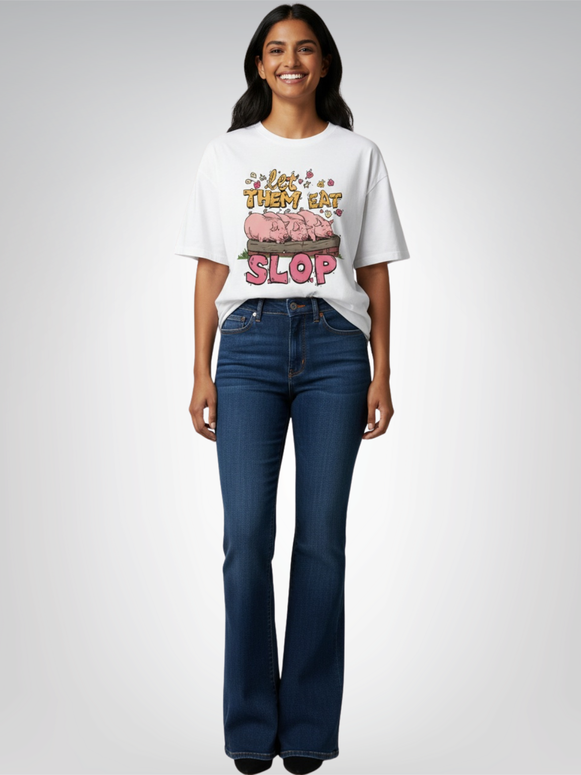 Let Them Eat Slop Heavyweight Unisex Tee