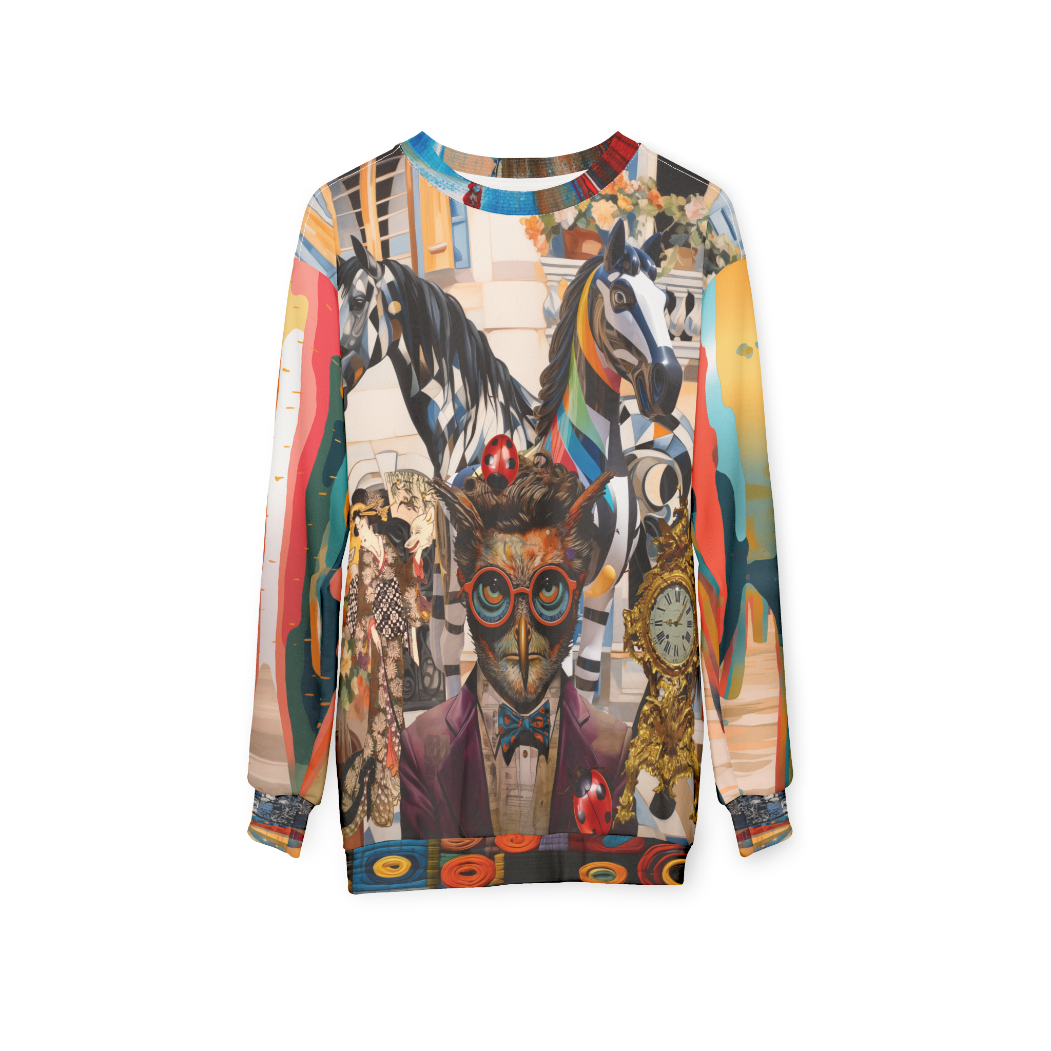 Lost in Time Art Nouveau Unisex Sweatshirt (Gold Label)