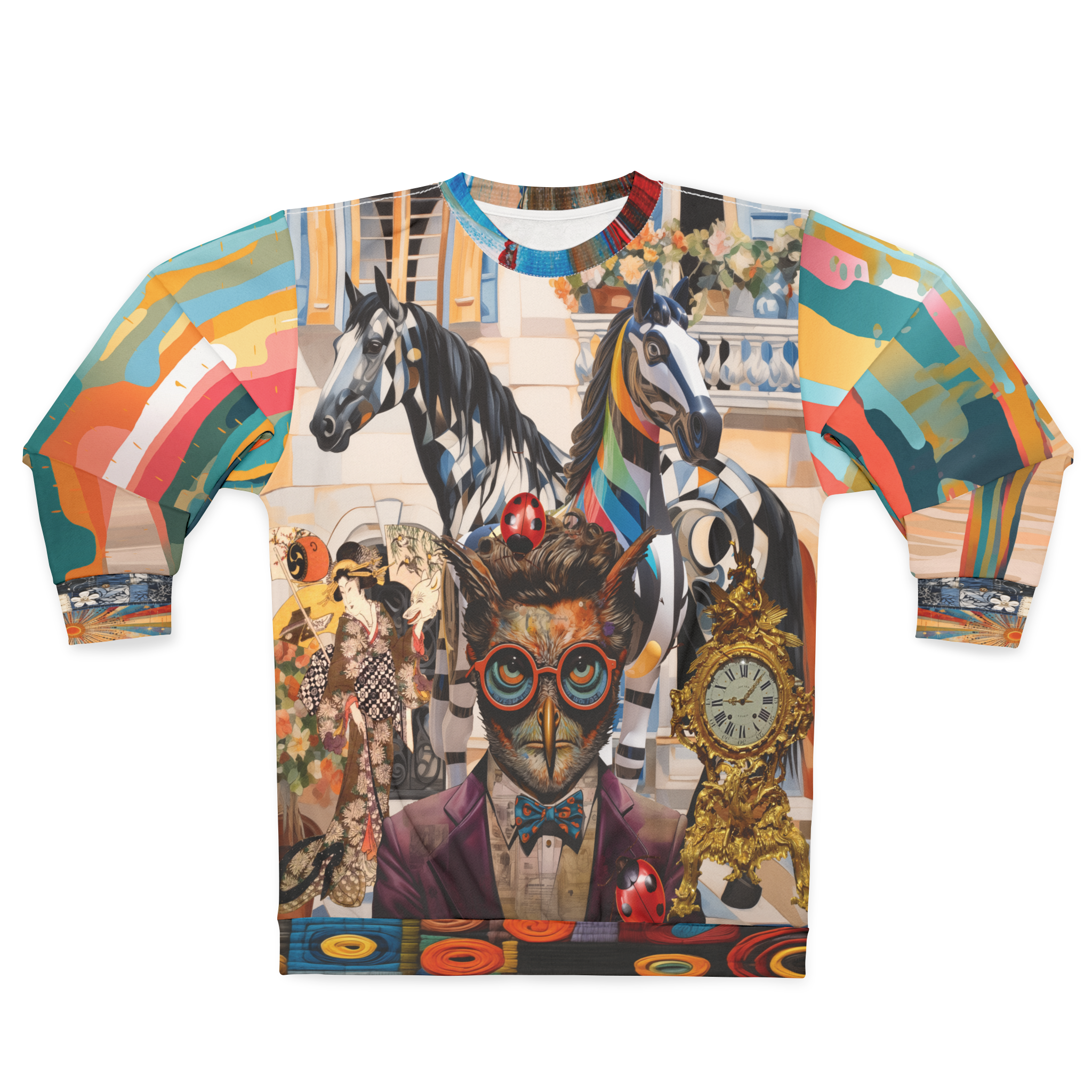 Lost in Time Art Nouveau Unisex Sweatshirt (Gold Label)