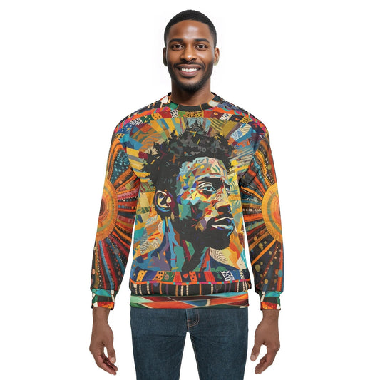 Man on a Mission Mid-Weight Polyester Unisex Sweatshirt (Gold Label)