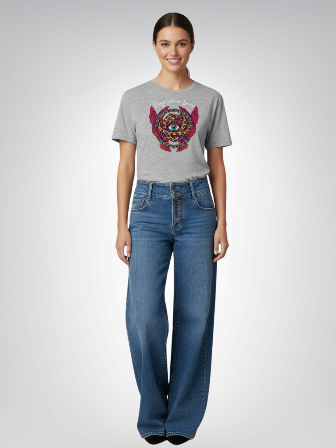 My Friend the Ophanim Heavyweight Unisex Tee