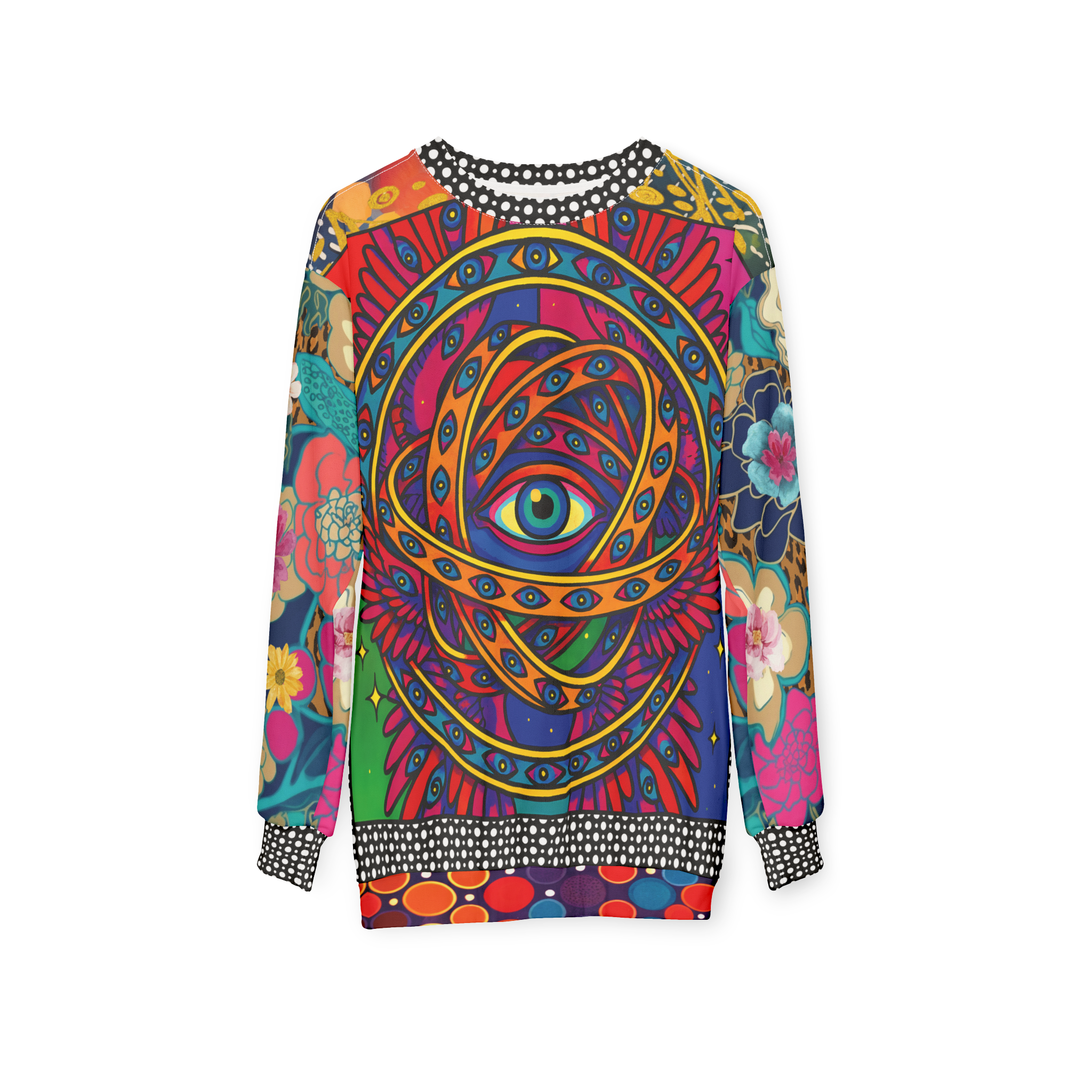 My Friend the Ophanim - Angel in Pop Art Unisex Sweatshirt (Gold Label)