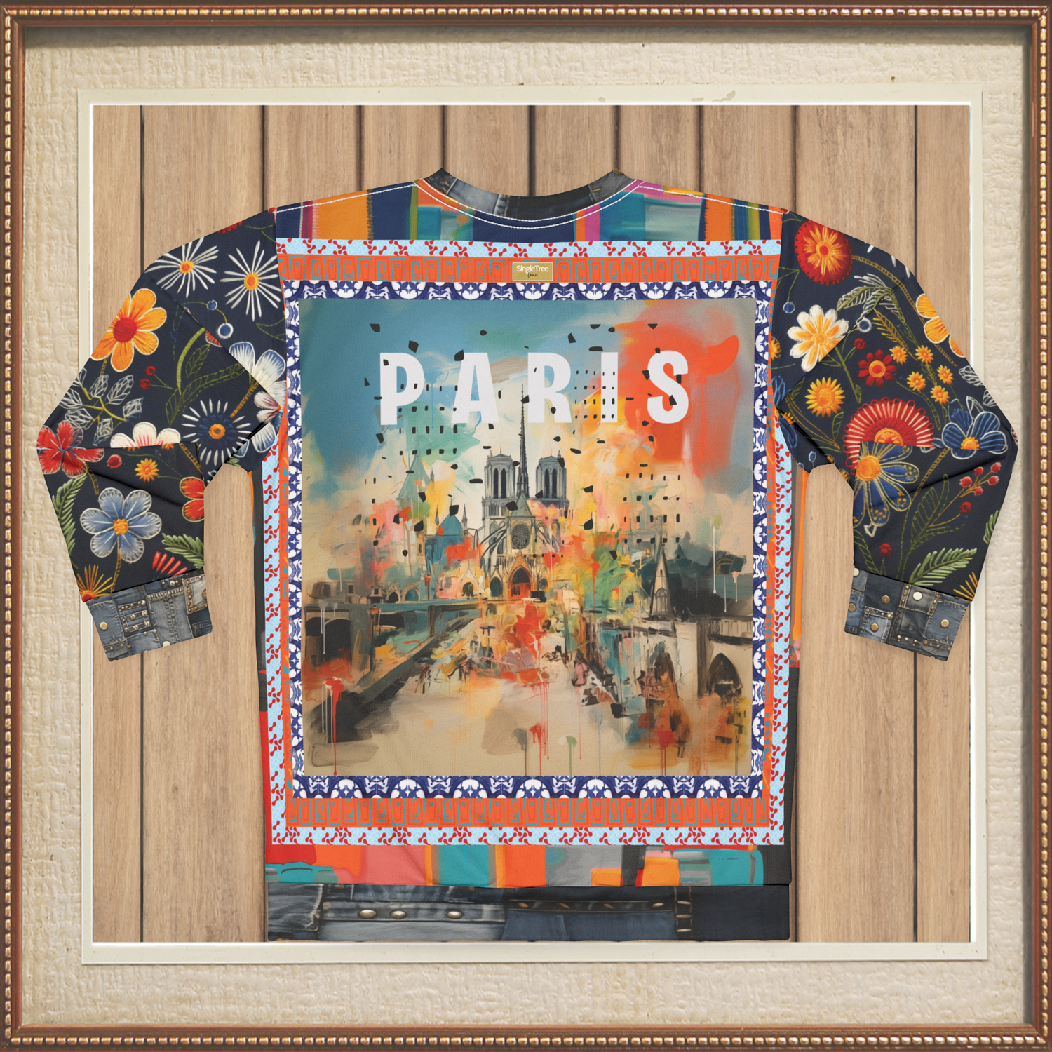 Lost at Notre Dame in Paris Unisex Sweatshirt (Gold Label)