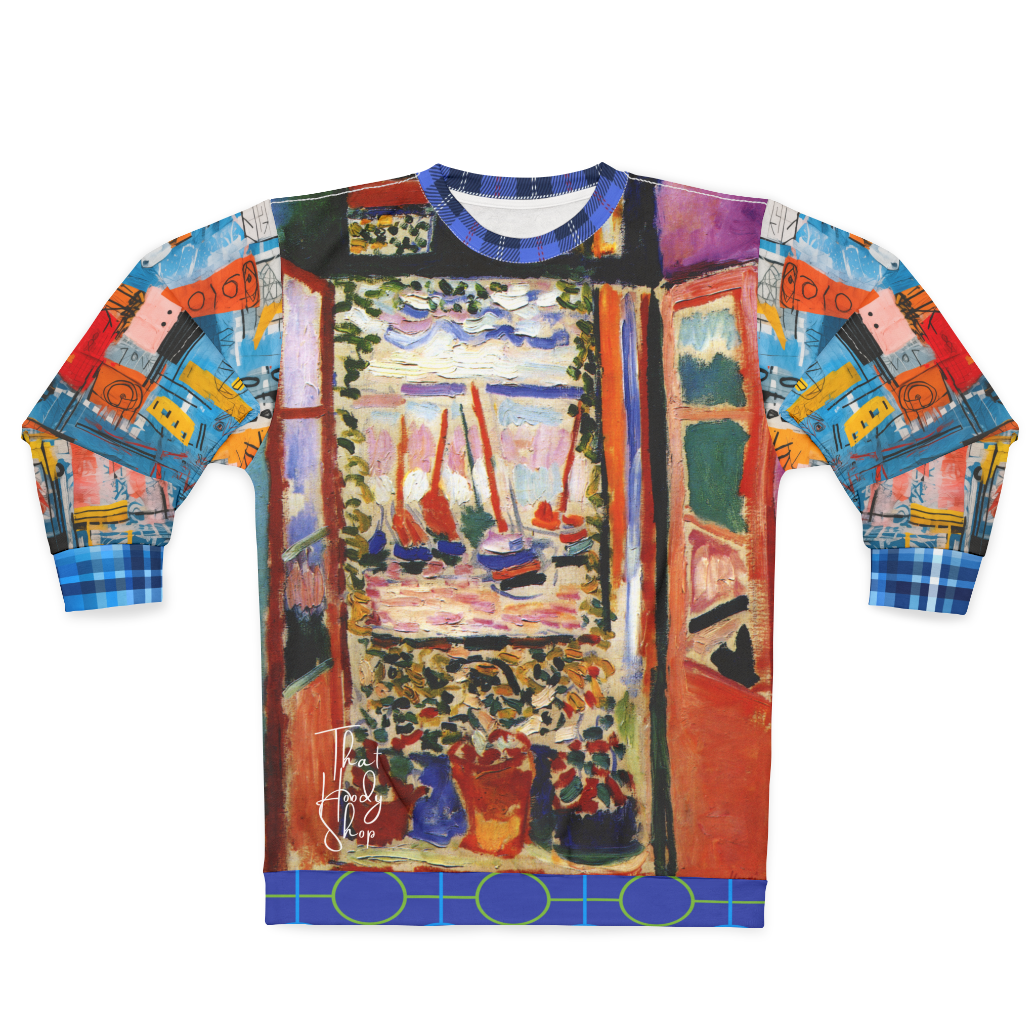 Open Window in Provence Unisex Sweatshirt (Gold Label)