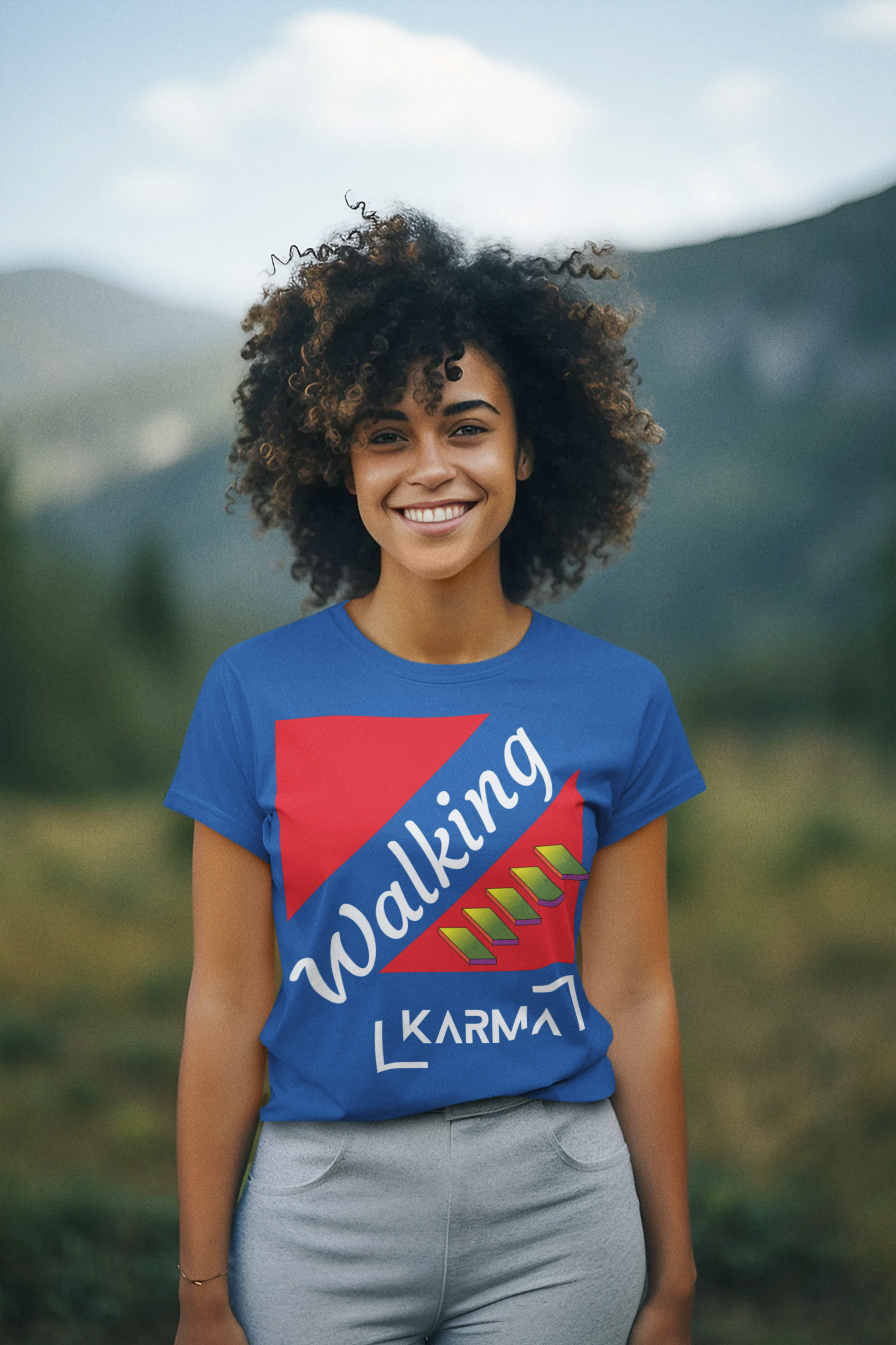 Walking Karma Coming Short Sleeve Tee