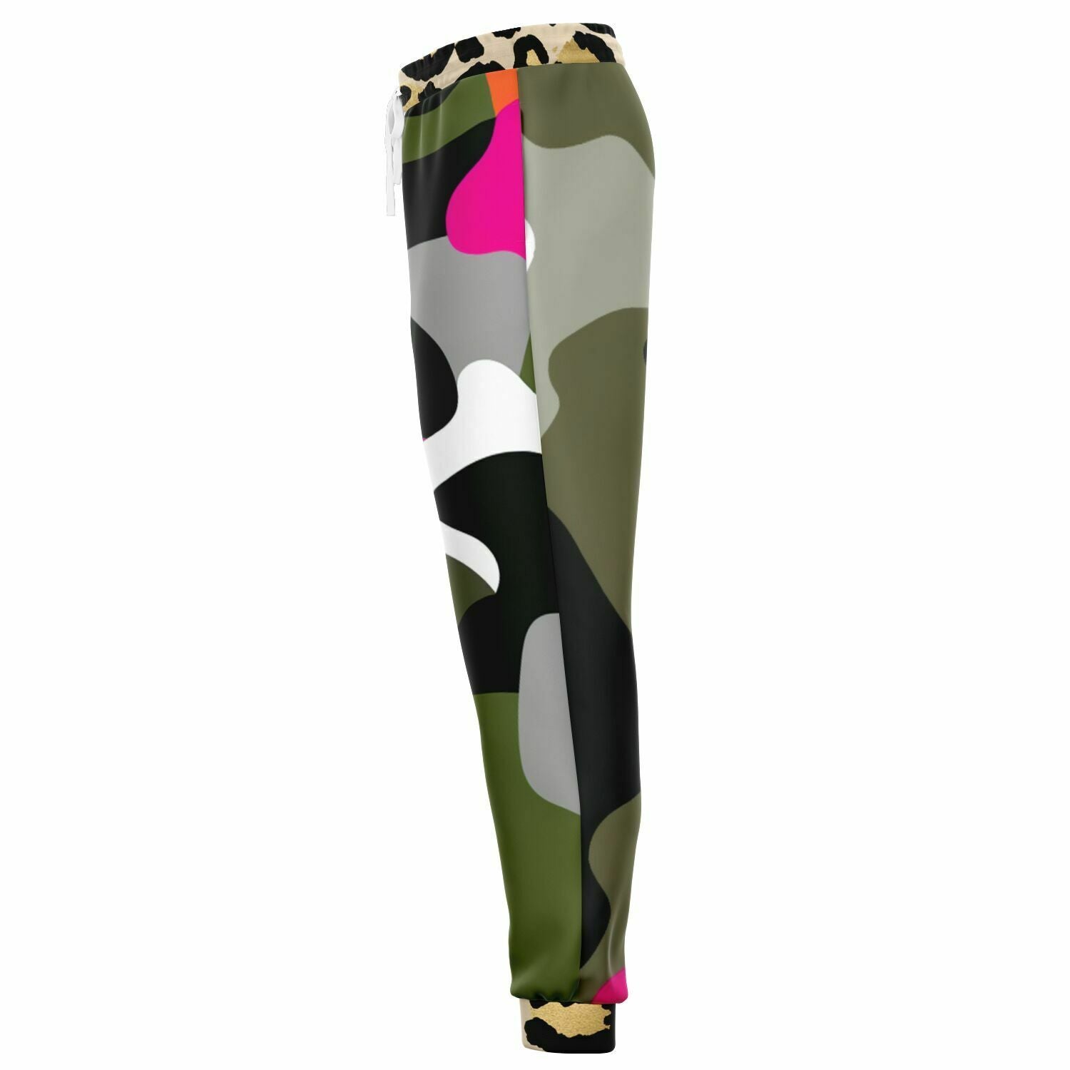 West Hollywood Pink Eco-Poly Camo Unisex Joggers
