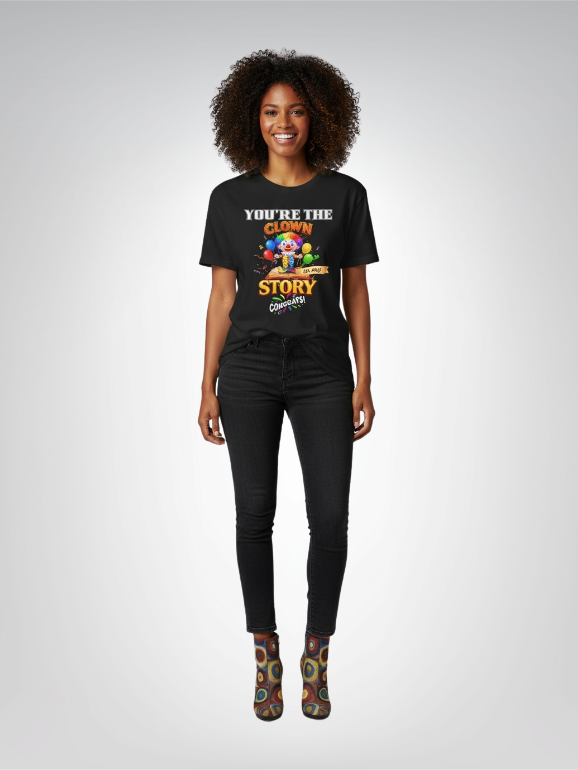 You Are the Clown in My Story - Congrats! Heavyweight Unisex Tee