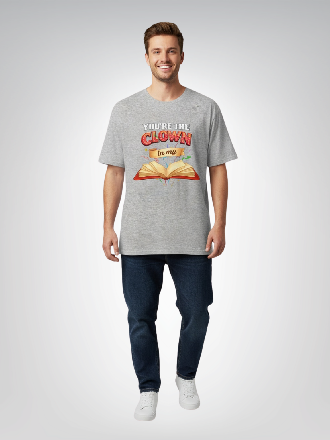 You Are the Clown in My Story Heavyweight Unisex Tee