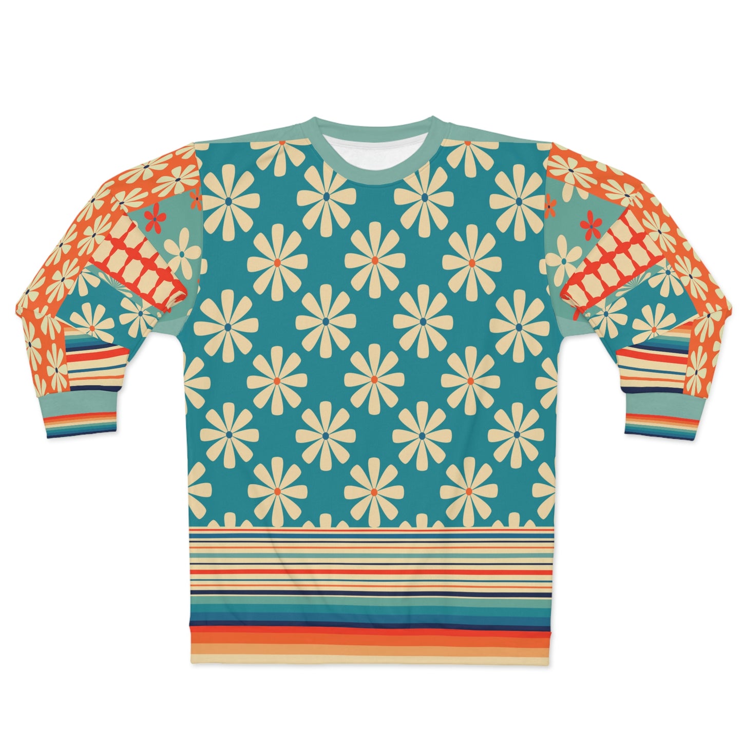 Ima Wallflower Retro Daisy Unisex Sweatshirt