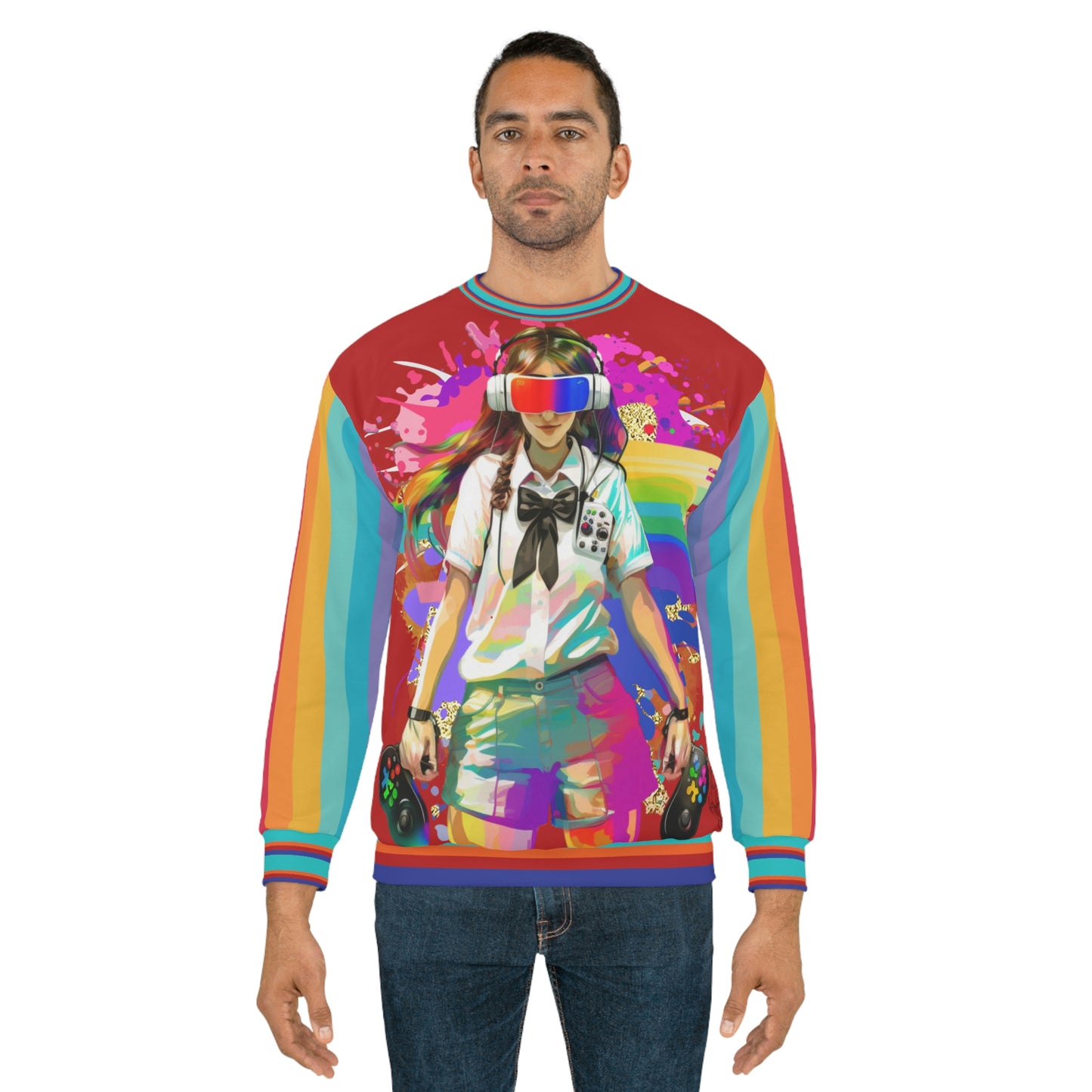 Gaming Girl Superstar Unisex Sweatshirt