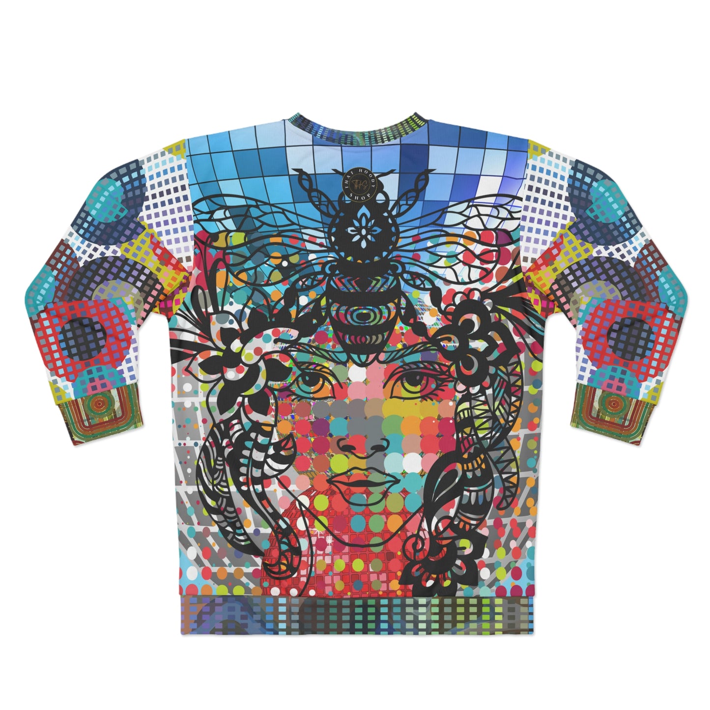 Queen Isadora Futuristic Girl Unisex Sweatshirt