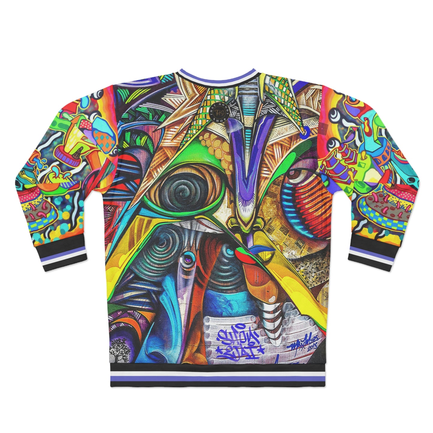 Futurama Metaverse Graffiti Unisex Sweatshirt
