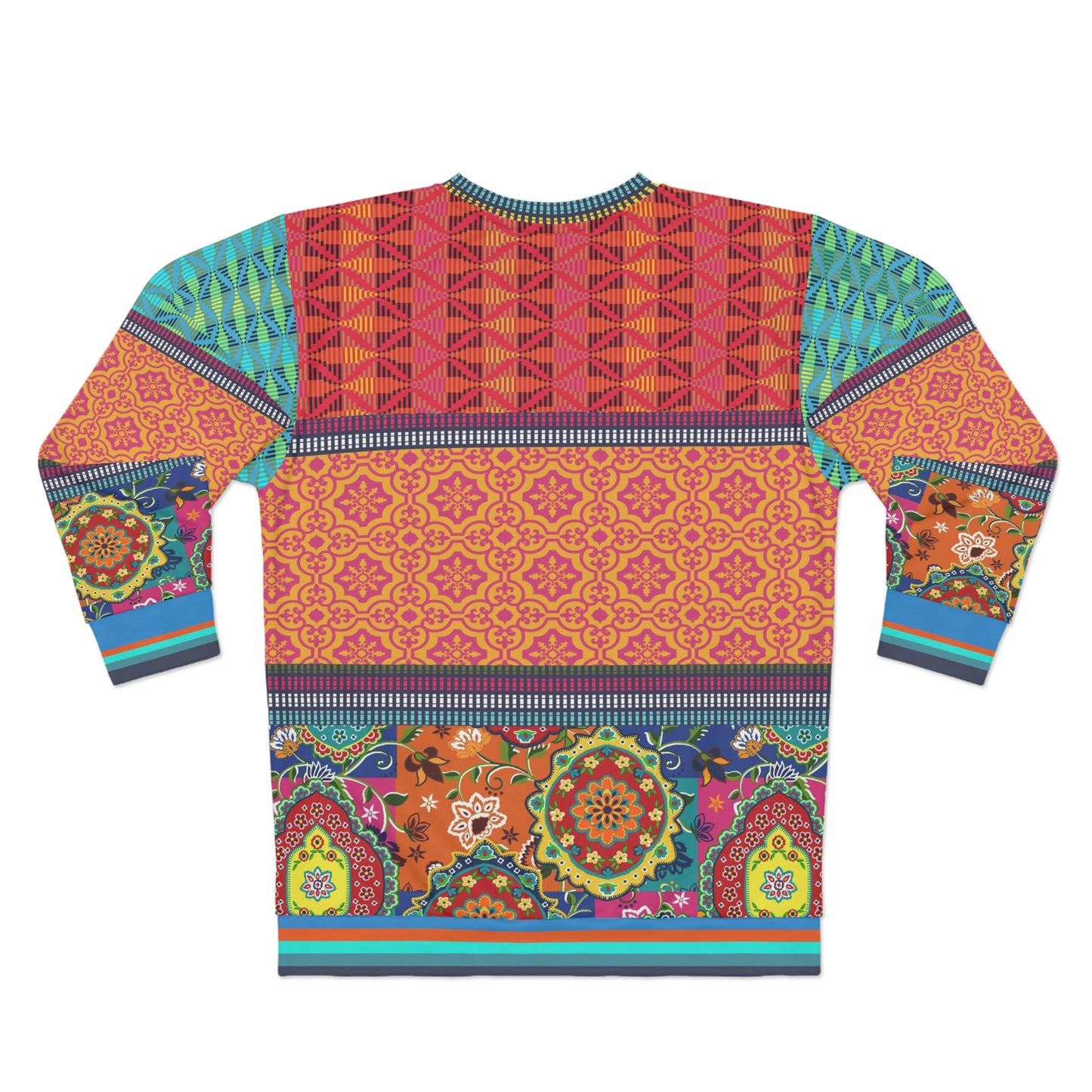 Time Traveler Psychedelic Talking Head Unisex Sweatshirt