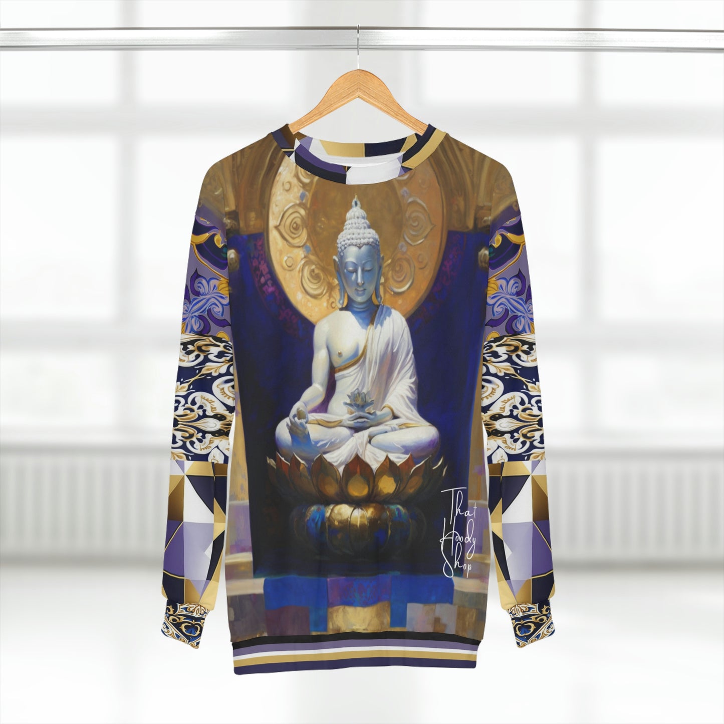 Buddha's Purple Majesty Unisex Sweatshirt