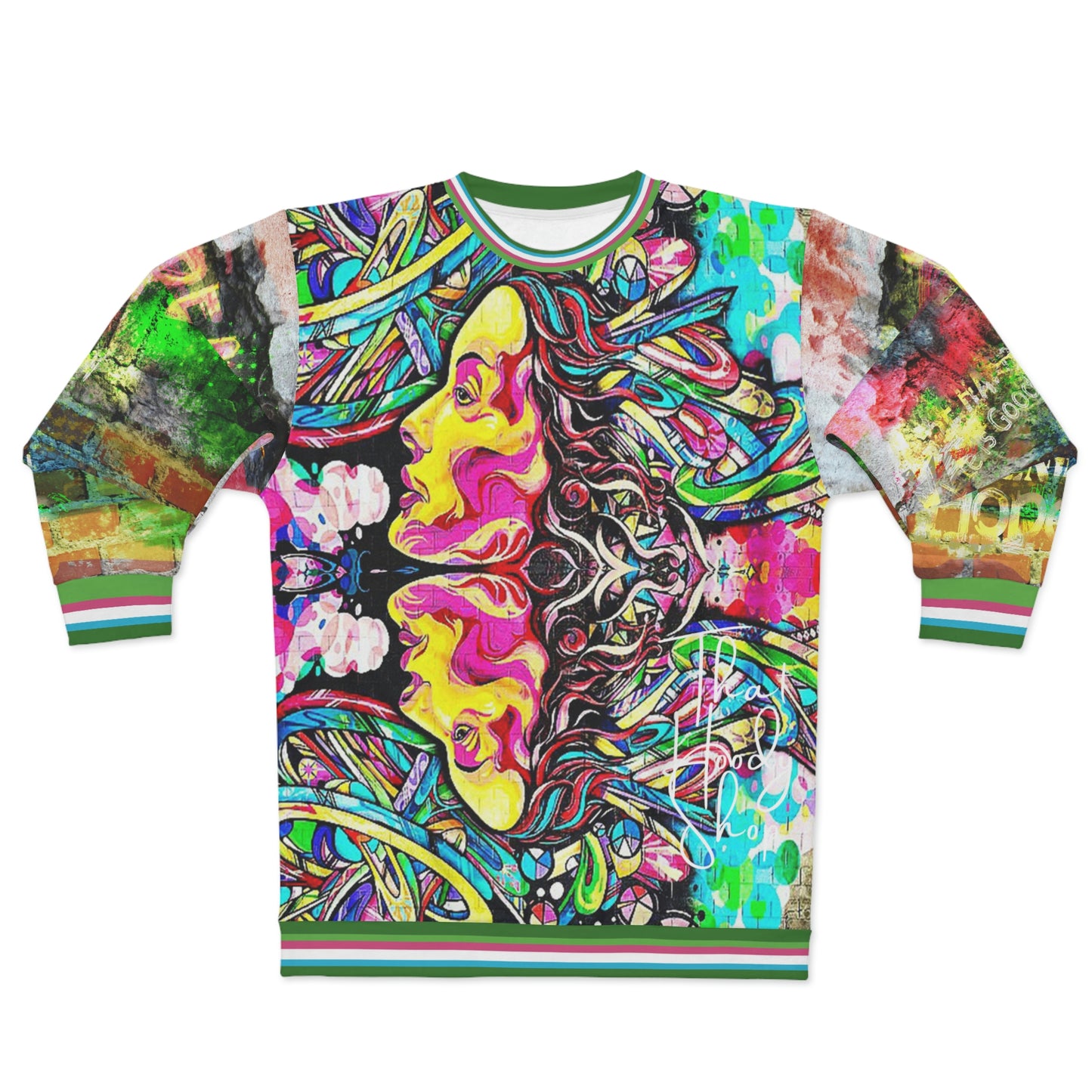 Reflection Pool Graffiti Unisex Sweatshirt