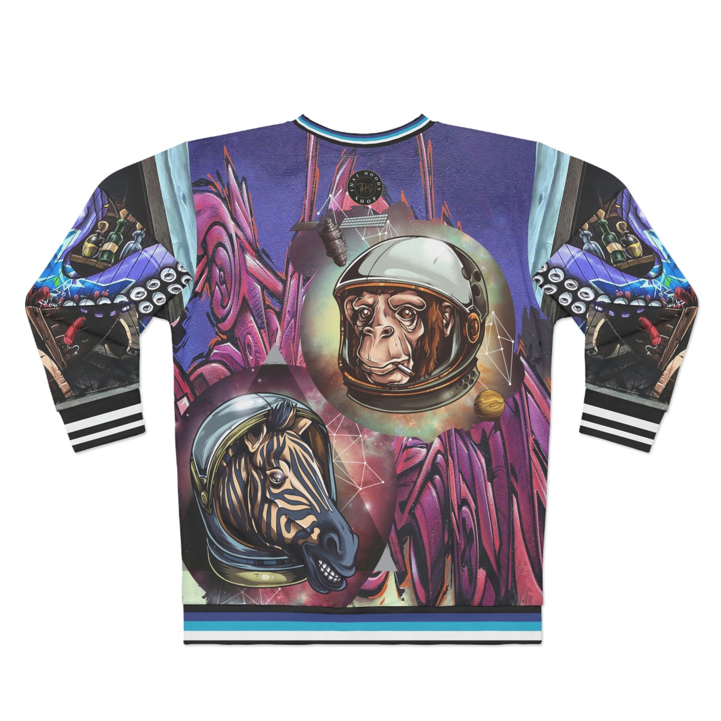 Space Odyssey Graffiti Unisex Sweatshirt