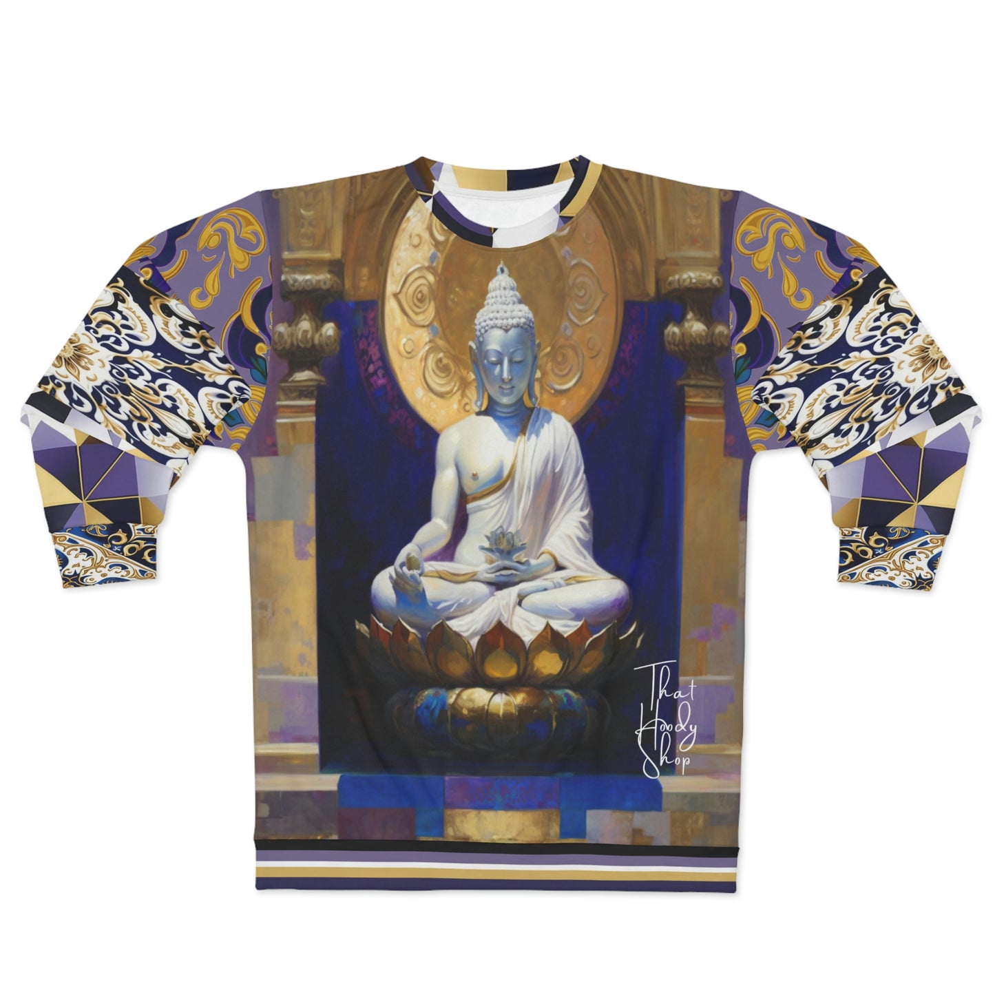 Buddha's Purple Majesty Unisex Sweatshirt