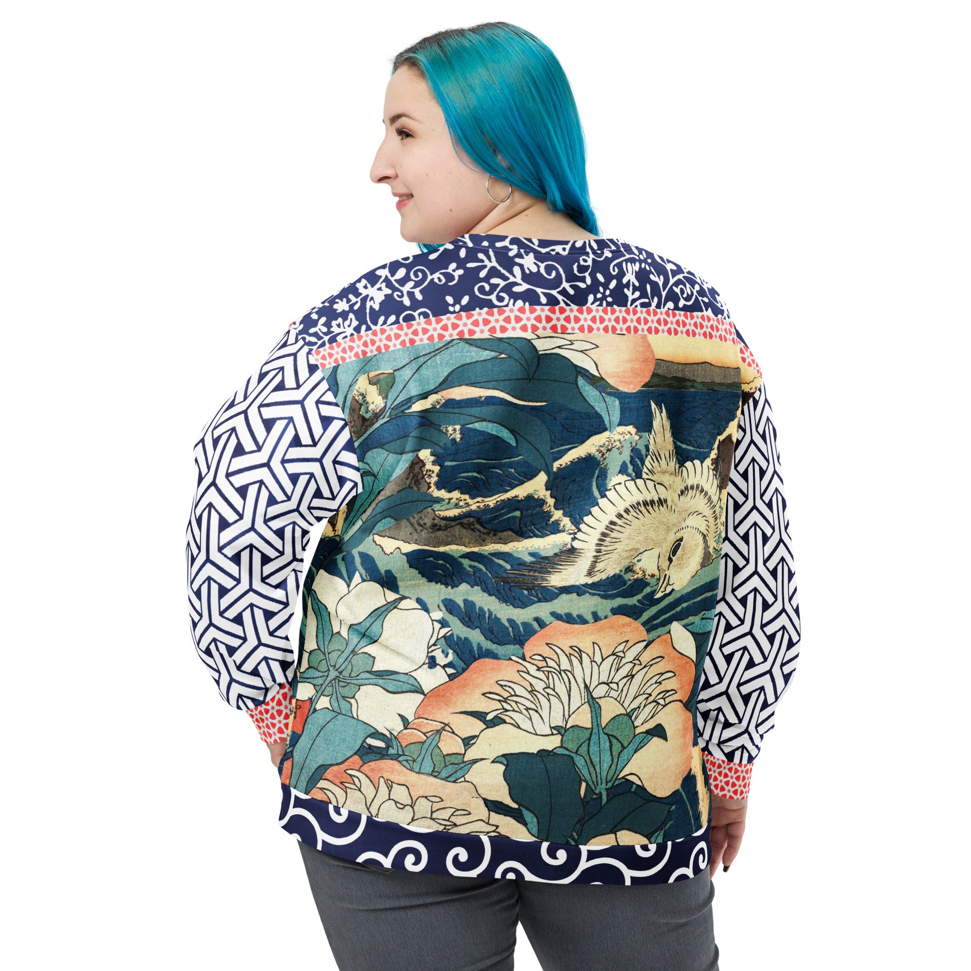 Little Canary Japanese Floral Sweatshirt